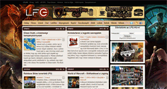 Desktop Screenshot of lfg.hu