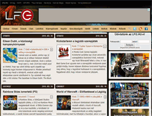 Tablet Screenshot of lfg.hu